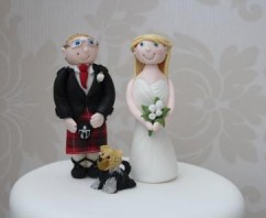 Bride’s och aye, the poo!