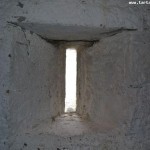 The windows of the Storehouse are small with those on the ground floor mere slits to provide necessary ventilation for the grain, and to provide security for the goods stored inside.