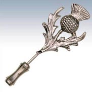 Thistle Tie pin