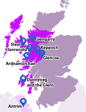 Clan MacDonald Branches