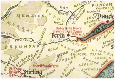 Moncrieffe Map