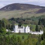 Blair Castle, Perthshire, seat of the Duke of Atholl